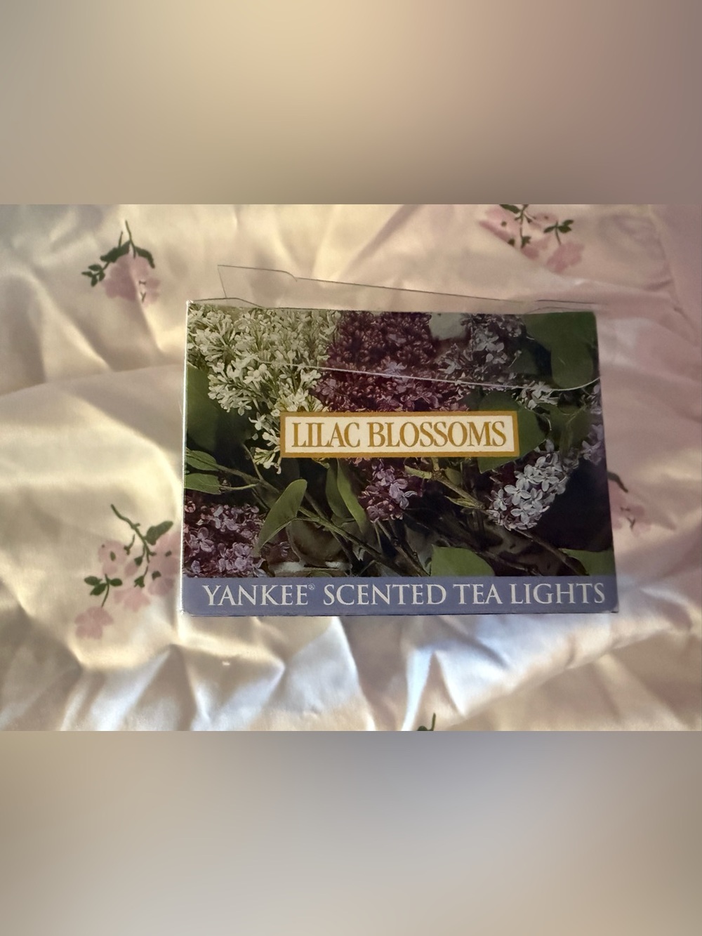 Yankee Candle Lilac Blossoms Tea Light Candles Box new vintage